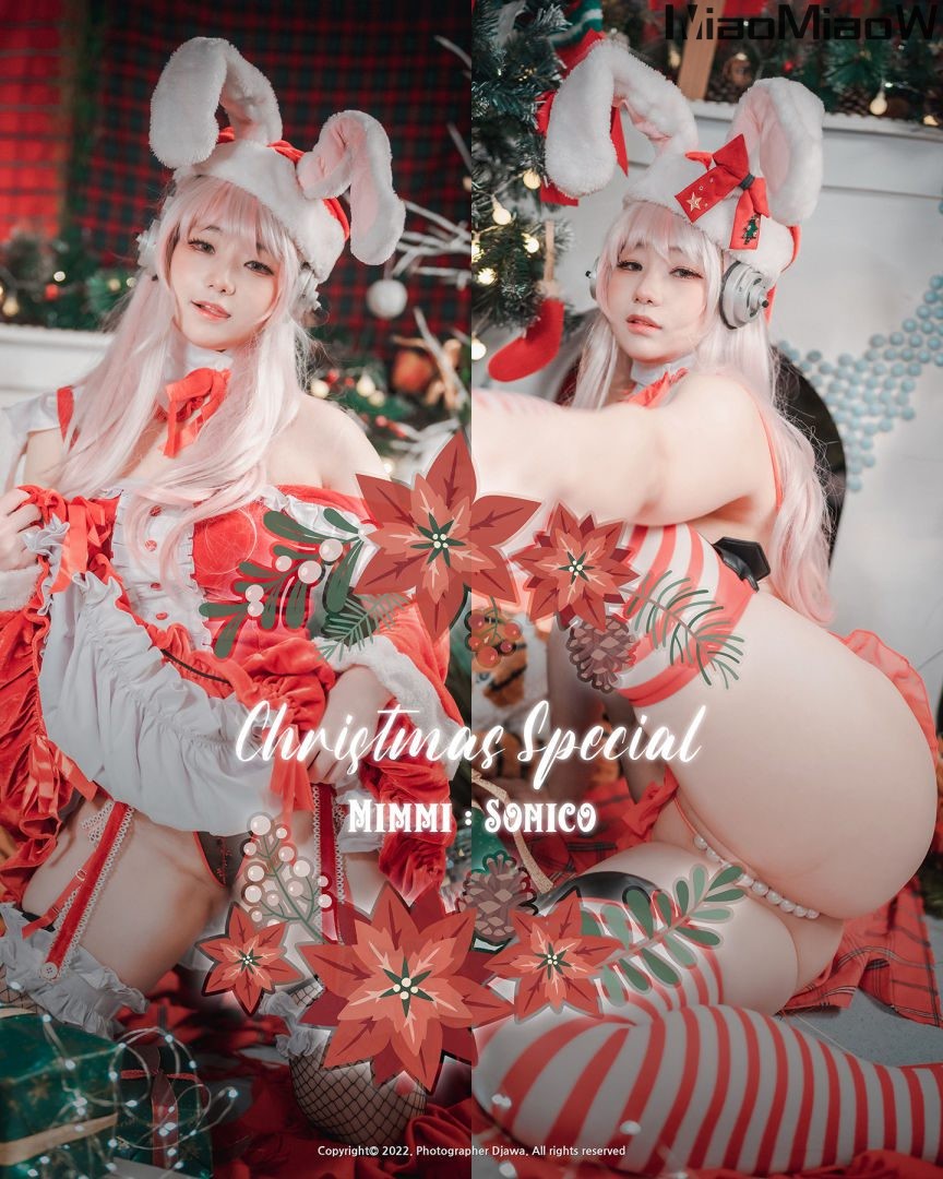 [DJAWA] Mimmi (밈미) – Vol.27 – Christmas Special 2022 Mimmi(Super Sonico) [91P-1.51GB]