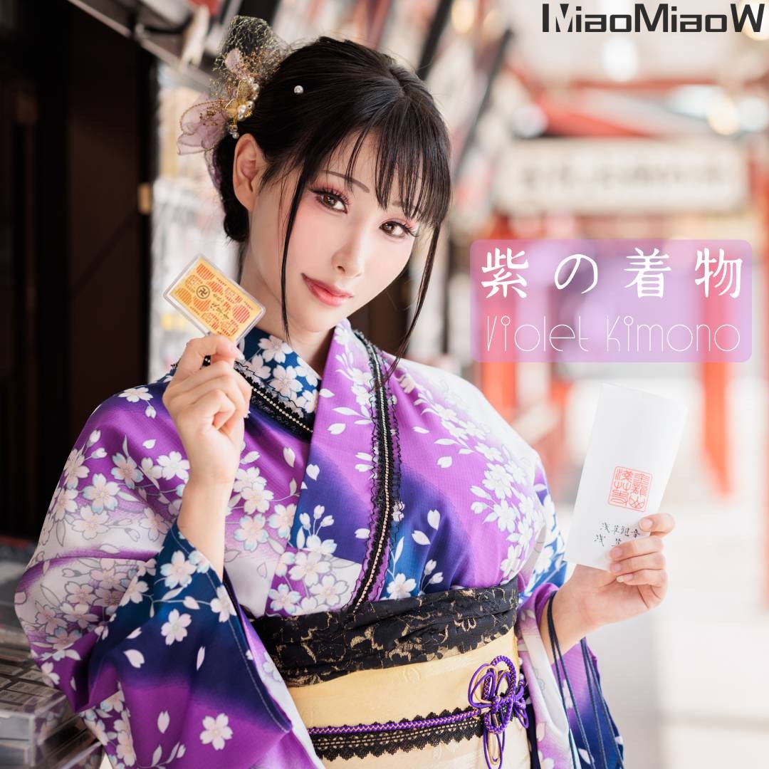 Hane Ame 雨波写真 – Original Violet KimoNO 紫羅蘭夏日浴衣[110P+9V-1.82GB]