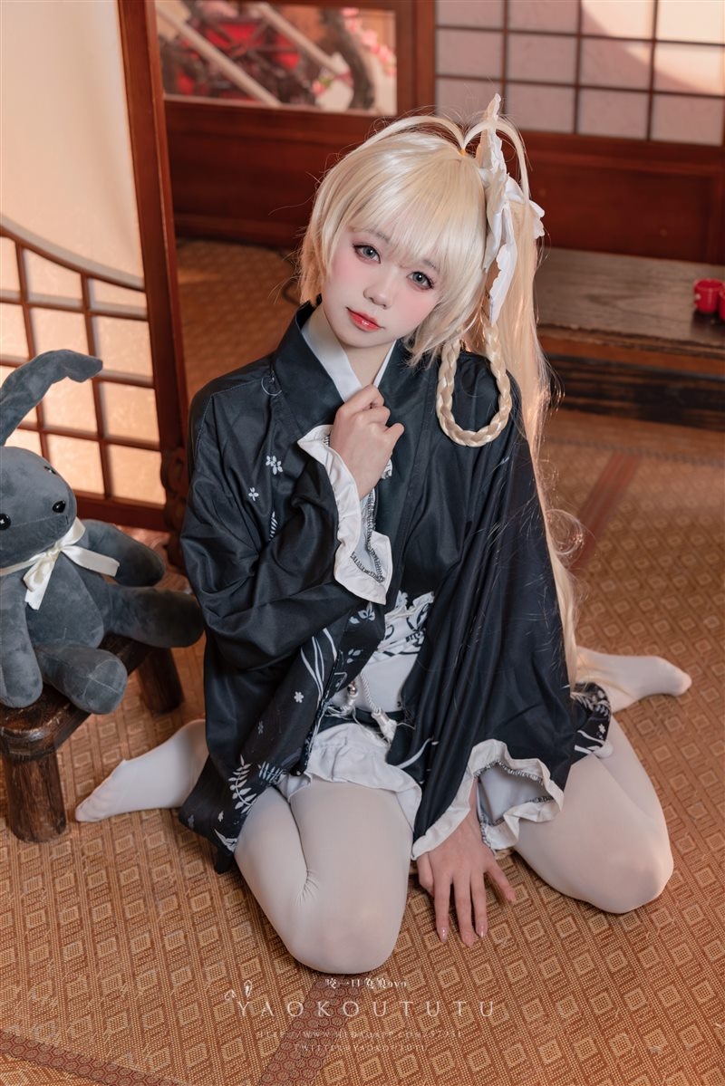 Coser@黏黏团子兔 – 六月T3专属特典『穹妹浴衣』 [42P+1V-775M]